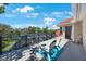 Beautiful rooftop deck perfect for lounging, featuring seating and a view at 4815 Queen Palm Ne Ter, St Petersburg, FL 33703