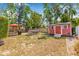 Large backyard featuring an above ground pool, shed and patio area perfect for entertaining at 4920 17Th N Ave, St Petersburg, FL 33710