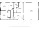 Detailed floor plan showcasing the layout of the first floor, including the garage, living spaces, and more at 588 Bayview Dr, Longboat Key, FL 34228