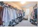 Spacious walk-in closet with ample shelving and storage at 5928 81St N Ave, Pinellas Park, FL 33781