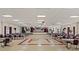 Large recreation hall featuring a stage, tables, and chairs at 6070 80Th N St # 308, St Petersburg, FL 33709
