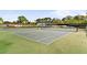 Outdoor tennis courts surrounded by lush trees and greenery at 6070 80Th N St # 308, St Petersburg, FL 33709