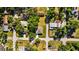 A bird's eye view shows the property's location within a quiet residential neighborhood at 7603 Rhode Island Dr, Tampa, FL 33619