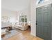 Bright and stylish living room with a large window providing natural light at 12531 Blazing Star Dr, Tampa, FL 33626