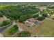 Aerial view of large property with a boundary outline at 13208 Sydney Rd, Dover, FL 33527