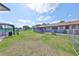 Spacious backyard with a screened lanai pool, perfect for outdoor living and entertainment at 13208 Sydney Rd, Dover, FL 33527