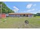 Charming single-story home featuring a well-maintained lawn and inviting curb appeal at 13208 Sydney Rd, Dover, FL 33527