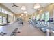 Fully equipped community fitness center, featuring weight machines and cardio equipment at 16930 Red Brick Ln, Land O Lakes, FL 34638