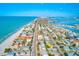 An aerial shot shows this property's beachside location with pristine beaches and neighborhood access to the water at 1859 Northview Rd, Largo, FL 33770