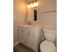 Bright bathroom featuring vanity with framed mirror at 1914 53Rd S St, Gulfport, FL 33707