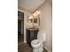 Bathroom with updated vanity and fixtures and an open doorway to the rest of the home at 1914 53Rd S St, Gulfport, FL 33707