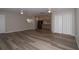 Open concept living room featuring wood-look floors at 1914 53Rd S St, Gulfport, FL 33707