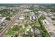 The property's location is showcased in this aerial view, highlighting its proximity to local amenities and neighborhood at 2288 Cheryl Rd, Largo, FL 33771