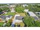Birds eye view showing the home, surrounding landscaping and neighborhood, offering a glimpse of the property's setting at 2288 Cheryl Rd, Largo, FL 33771
