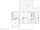 Detailed floor plan illustrating the layout of the home, including room dimensions at 2932 Chelsea Woods Dr, Valrico, FL 33596
