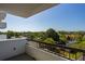 Clear day view of the neighborhood from the balcony of this home at 30 Turner St # 604, Clearwater, FL 33756