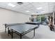 Community game room featuring both ping pong and pool tables for entertainment at 30 Turner St # 604, Clearwater, FL 33756