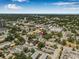 Aerial view showcasing property's convenient location near shopping and St. Pete's downtown at 307 S Gomez Ave # 1, Tampa, FL 33609