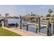 Waterfront property with a private boat lift and easy water access at 3931 Pompano Se Dr, St Petersburg, FL 33705