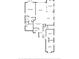 Detailed floor plan showcasing layout of bedrooms, living spaces, kitchen, and bathrooms at 4105 Waterville Ave, Wesley Chapel, FL 33543