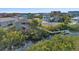 Beautiful aerial shot of waterfront home with a dock, mature trees, and access to the serene waterway at 5537 Sea Forest Dr # 304, New Port Richey, FL 34652