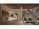 Grand lobby featuring modern design, reception desk, staircase, and stylish seating arrangements at 1101 E Jackson St # 2008, Tampa, FL 33602