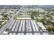 Aerial view of the community showcasing its well-manicured lawns, parking, and the overall layout of the neighborhood at 12400 Park Blvd # 111, Seminole, FL 33772