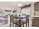 Open-concept dining area adjacent to kitchen and living room, perfect for Gathering meals at 12531 Midpointe Dr, Riverview, FL 33578