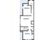 Floorplan for the third floor of the home. Includes 2 bedrooms and retreat area at 1311 S Moody Ave # 1, Tampa, FL 33629