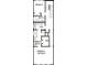 Floorplan for the second floor of the home. Includes 2 bedrooms and the Owner's Retreat at 1311 S Moody Ave # 1, Tampa, FL 33629