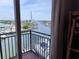 View of the neighborhood harbor from the unit balcony at 13235 Gulf Blvd # 502, Madeira Beach, FL 33708
