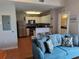 Inviting living area with kitchen and bathroom views at 13235 Gulf Blvd # 502, Madeira Beach, FL 33708