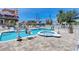 Gorgeous pool and hot tub featuring modern lifts for accessibility at 13235 Gulf Blvd # 502, Madeira Beach, FL 33708