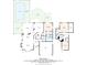 Detailed floor plan showcasing the layout of a two-story home with indoor/outdoor living spaces at 13785 Oak Forest S Blvd, Seminole, FL 33776
