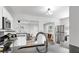 Modern kitchen with sleek countertops, stainless steel appliances, and an open layout, perfect for cooking and entertaining at 1402 Freemont S St, Gulfport, FL 33707