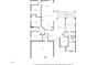 Detailed floor plan showcasing the layout of the home, including bedrooms, baths, kitchen, and living areas at 2019 Rutherford Dr, Dover, FL 33527