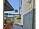 Quaint patio area overlooking scenic waterfront views at 2424 W Tampa Bay Blvd # I202, Tampa, FL 33607