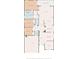 Detailed floor plan showcasing the layout of a home including bedrooms, kitchen, and living spaces at 416 Durham Shore Ct, Apollo Beach, FL 33572