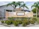 Braemar entrance sign with lush landscaping, creating a welcoming community atmosphere at 416 Durham Shore Ct, Apollo Beach, FL 33572