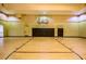 Full indoor basketball court featuring hoops at both ends and ample space for games and activities at 4207 S Dale Mabry Hwy # 12206, Tampa, FL 33611