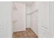Organized walk-in closet with shelves at 4207 S Dale Mabry Hwy # 12206, Tampa, FL 33611