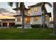 Stunning two-story home with lush landscaping and palm trees at 4300 Bayshore Ne Blvd, St Petersburg, FL 33703