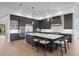 A modern kitchen with an island, stainless steel appliances, and a breakfast bar at 4300 Bayshore Ne Blvd, St Petersburg, FL 33703