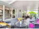 Large screened patio, perfect for lounging and entertaining with beautiful views at 5143 New Brittany Ln, Zephyrhills, FL 33541