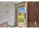 View to the water from the back door, showcasing the property's access at 814 Seabreeze Dr, Ruskin, FL 33570