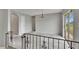 Bright dining room features light gray walls, a chandelier, and a doorway leading to another room at 814 Seabreeze Dr, Ruskin, FL 33570