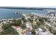Waterfront neighborhood aerial view showcasing the community's location and boating access at 8347 41St N Ave, St Petersburg, FL 33709