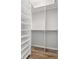 Walk-in closet with shelving provides ample storage space at 12925 Tar Flower Dr, Tampa, FL 33626