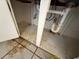 View under kitchen sink needing renovation and potential mold remediation at 1905 Meridel Ave, Tampa, FL 33612