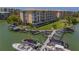Waterfront condo with boat docks and well-maintained green spaces at 425 150Th Ave # 2301, Madeira Beach, FL 33708